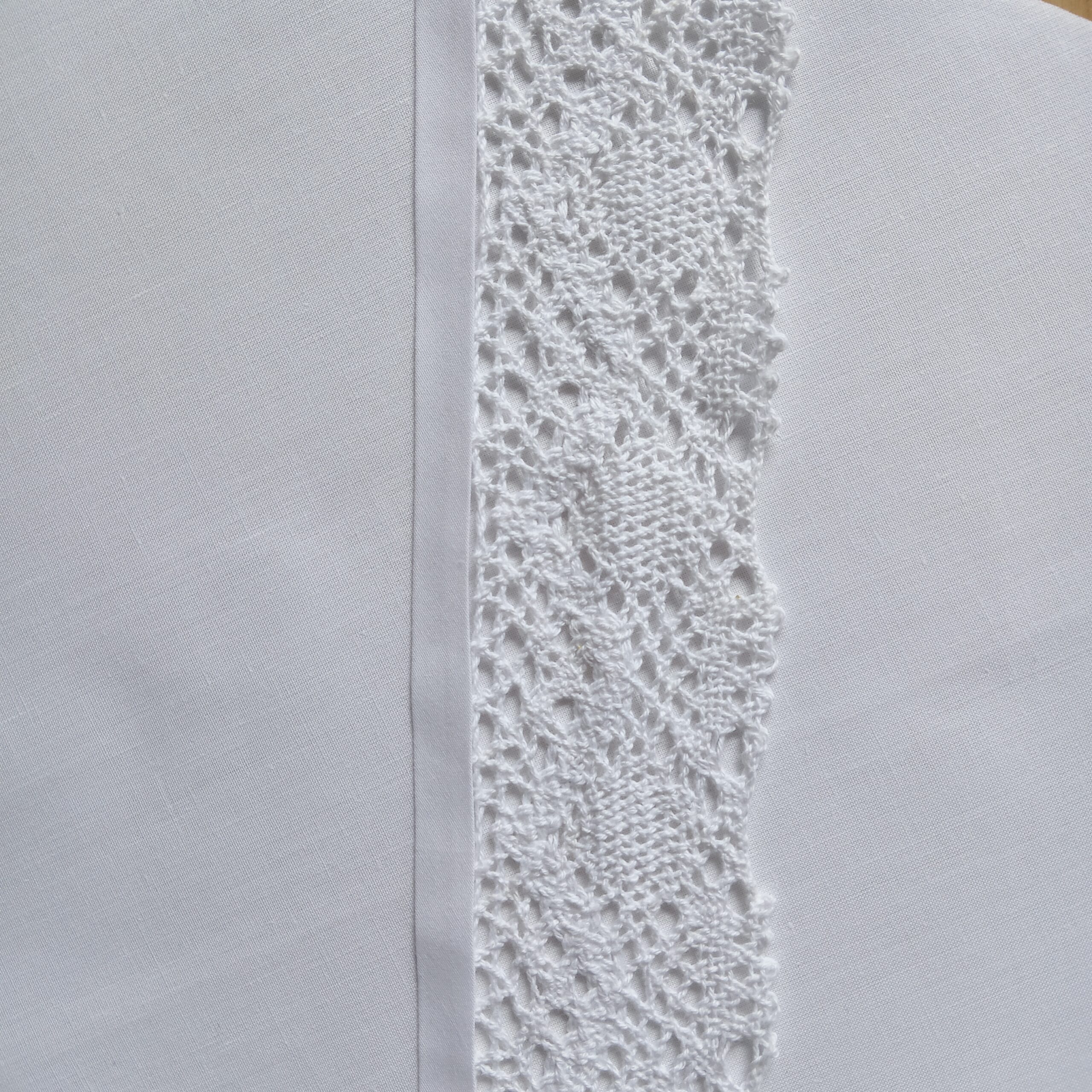 Babynest - Crisp White + Vintage Crochet Trim - Image 3