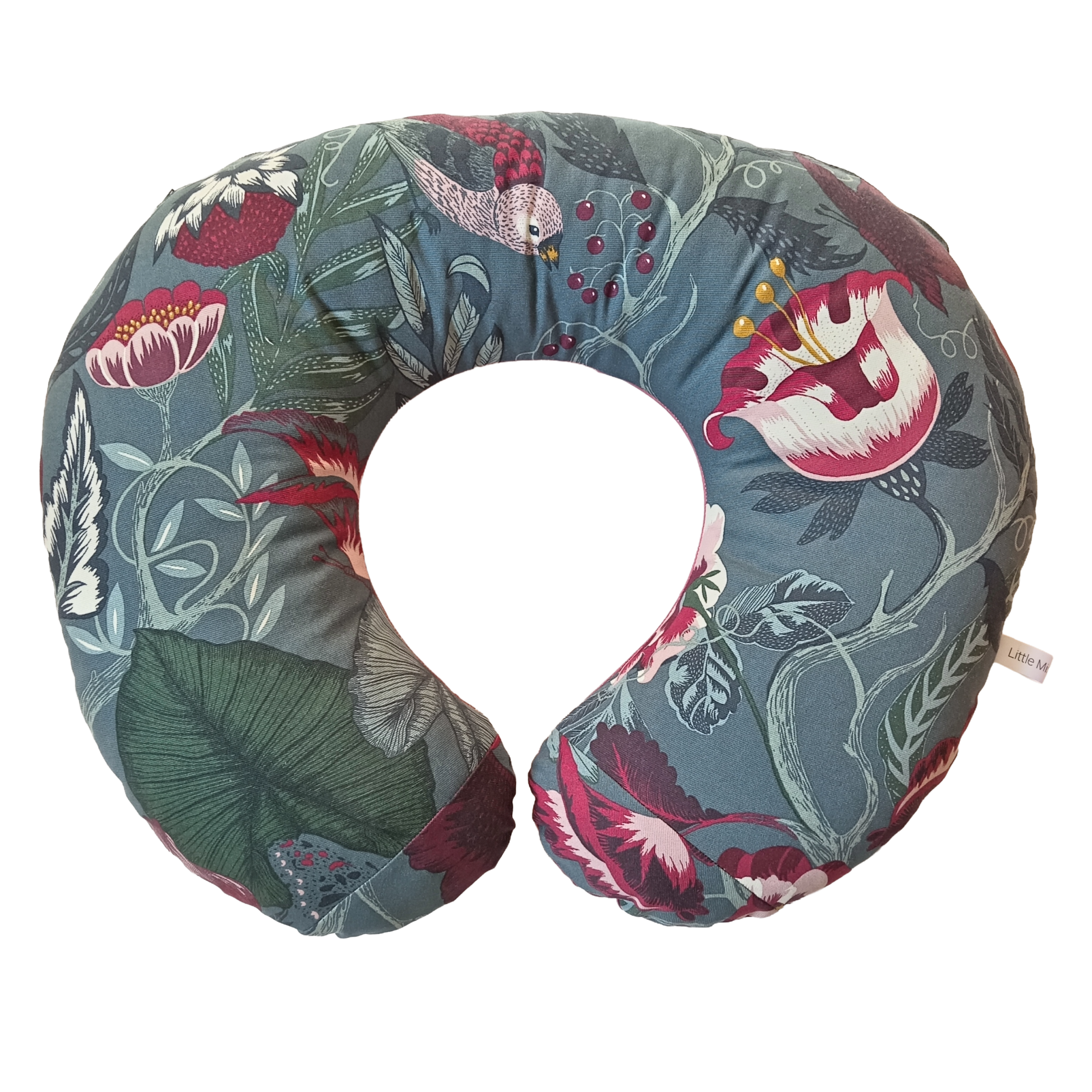 NEW Shape Feeding Pillow - Ready To Go - Magic Forest + Deep Pink - Image 6