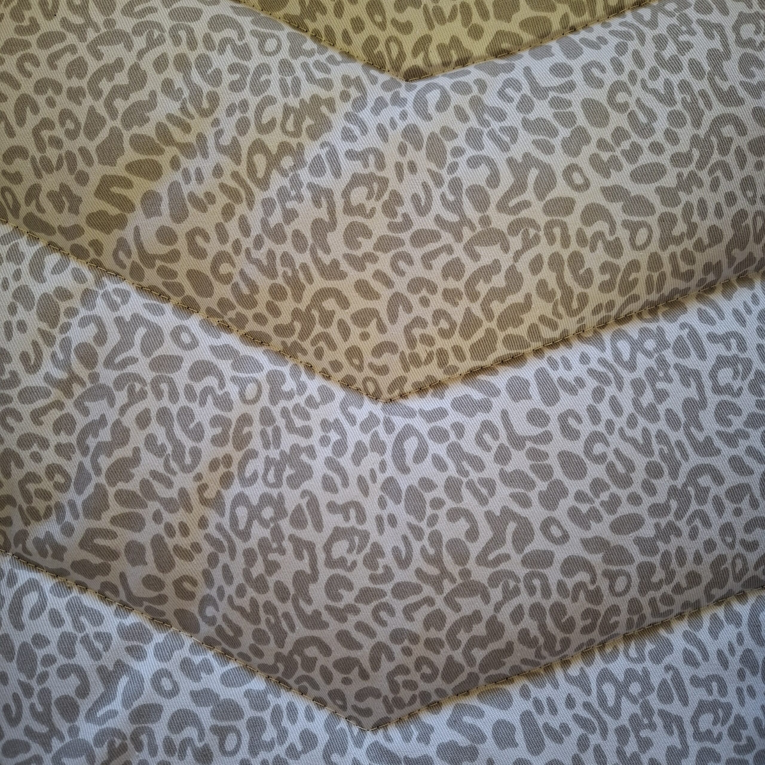 Babynest - Grey Leopard Print + Grey + Grey Trim - Image 4